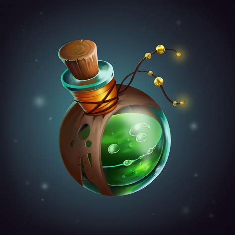 Magic potion of green gold
